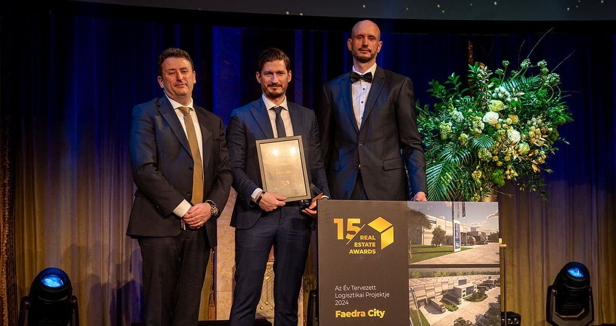 A Faedra City elnyerte Az Év Tervezett Kereskedelmi Projektje díjat